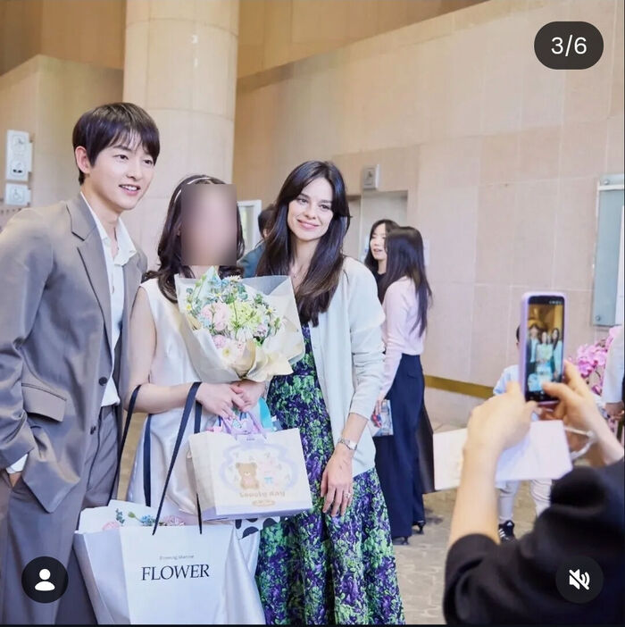 Song Joong-ki ♥ Katy Louise Saunders Make Rare Joint Appearance for Charity Concert