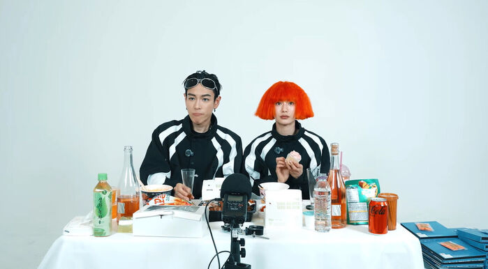 'T.O.P's Muse' Nana Sports Orange Wig in Mysterious Collaboration