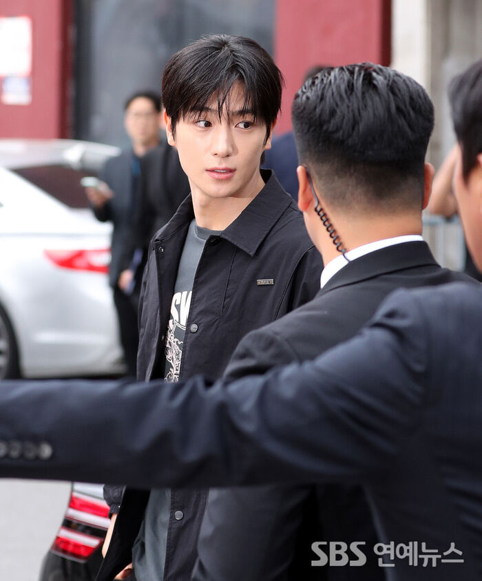 THE BOYZ's HYUNJAE Shines with Unstoppable Presence on the Streets