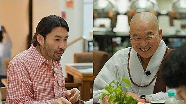 '스님과 손님' 노홍철, 법륜스님 첫 만남부터 파격 플러팅 "형님이라 불러도 돼요?"