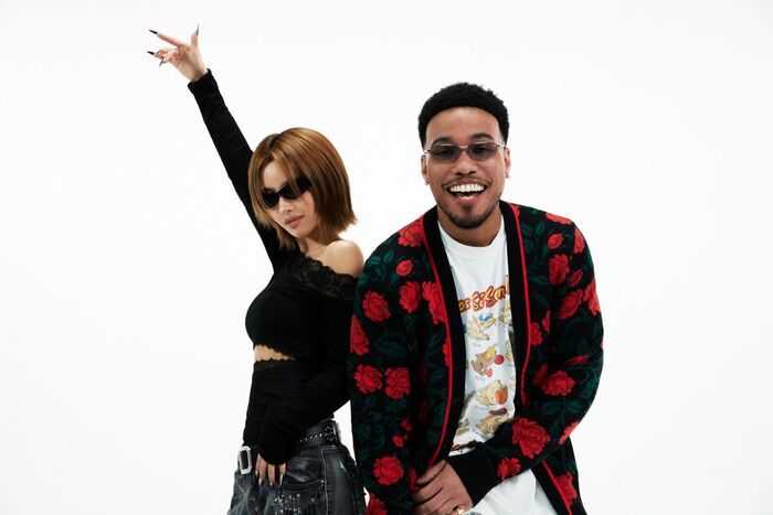 i-dle's Soyeon and Anderson .Paak (Photo=Getty Images Korea)