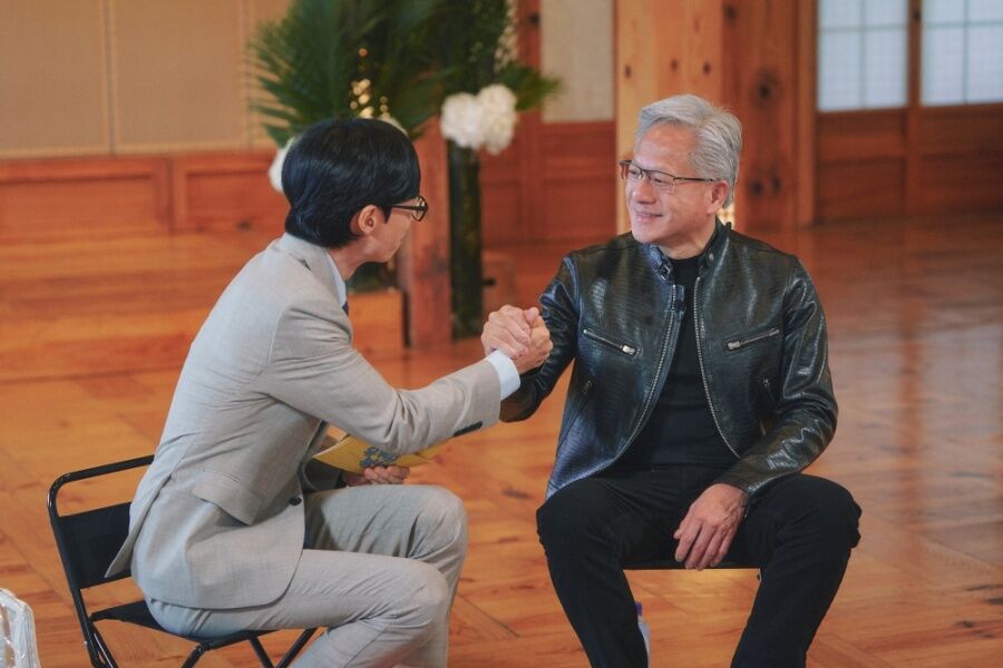 젠슨황 유재석 (사진=게티이미지코리아)