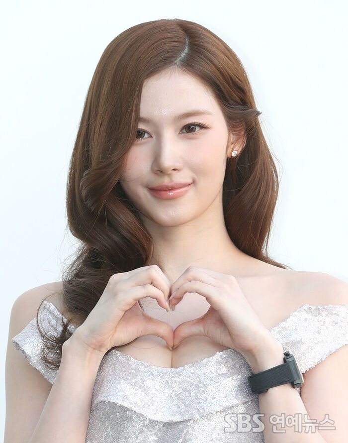 TWICE SANA Makes Hearts Flutter with a Heart