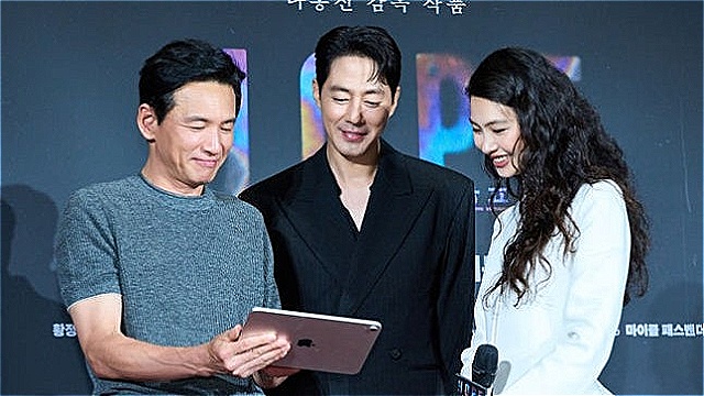 '호프' 황정민X조인성X정호연, 칸 다녀와 관객 앞에 직접 인사 "좋은 영화 대접하겠다"