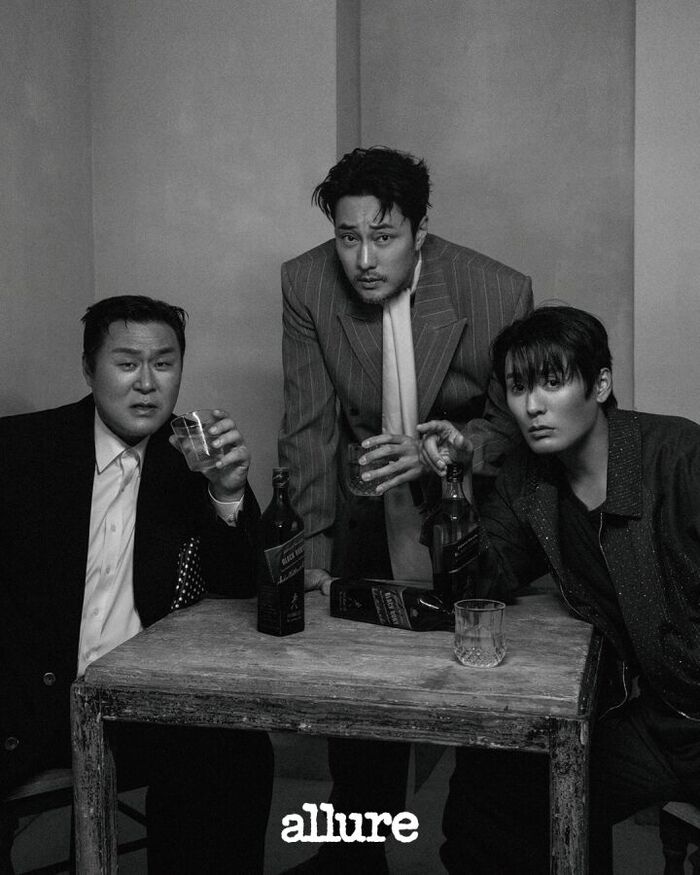 'Agent Kim Reactivated' So Ji-sub·Choi Dae-hoon·Yoon Kyungho Exude Striking Noir Aura in New Pictorial