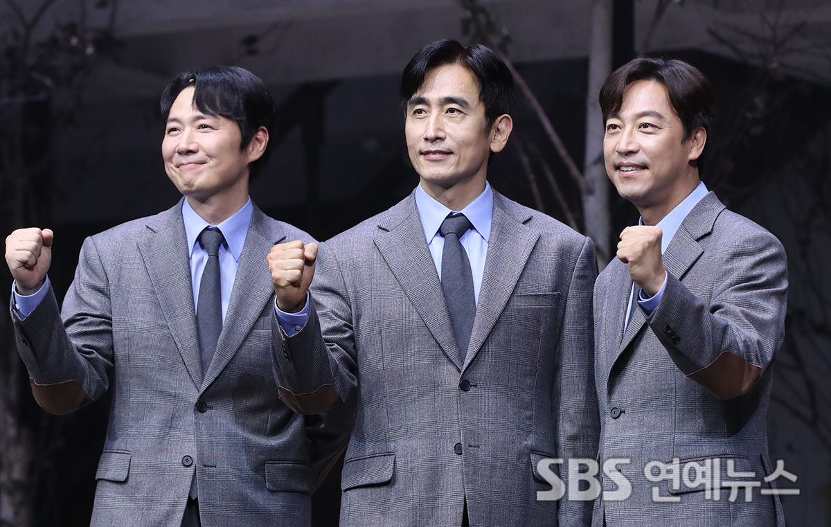 Youn Jung-hoon, Cha In-pyo, and Oh Man-seok (Photo=Getty Images Korea)