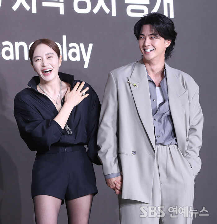 Kim Hye-soo and Kim Ji-hoon (Photo=Getty Images Korea)