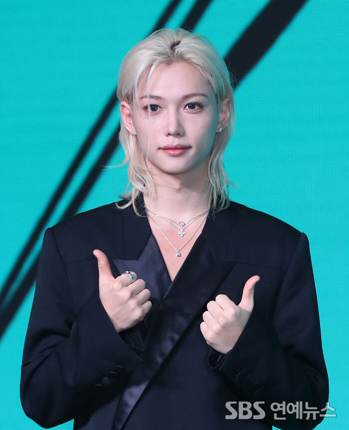 Stray Kids Member FELIX Stuns at 'THIS & THAT' Press Conference