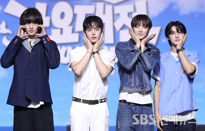 AxMxP Stuns on the Blue Carpet at '2026 SBS Gayo Daejeon Summer'
