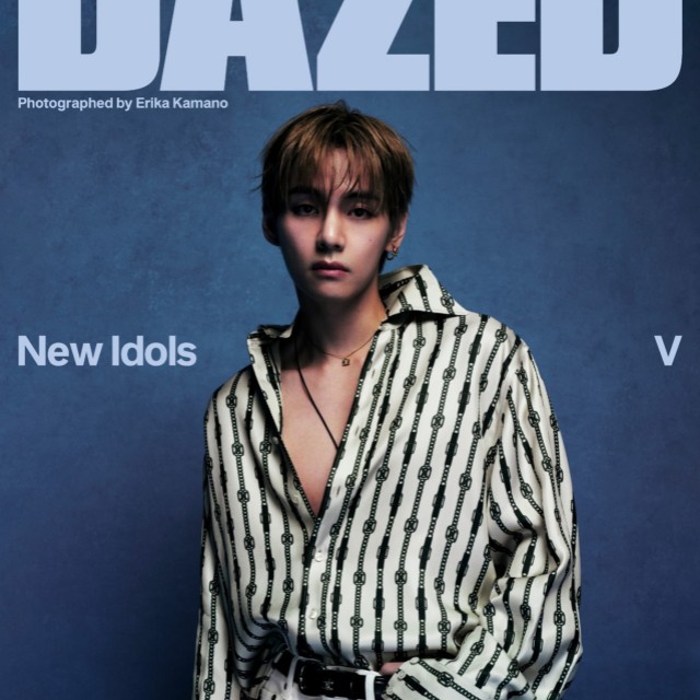 Between Boyish and Masculine: BTS V Graces Cover of UK Fashion