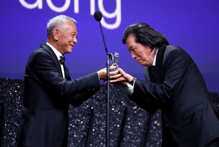 Lee Chang-dong at Venice (Photo: Getty Images Korea)