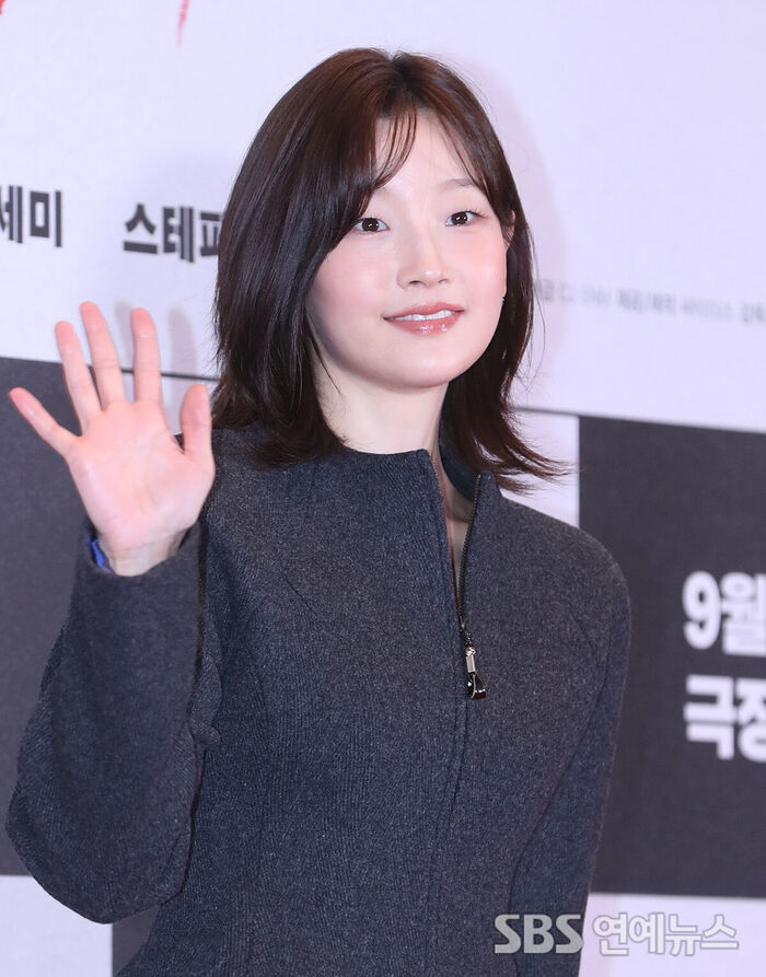 Park So-dam at 'Tazza: The Song of Beelzebub' VIP Premiere