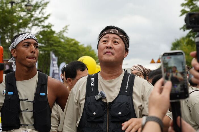 Jung Joon-ha Successfully Completes Half Marathon Despite Weighing Over 100 kg