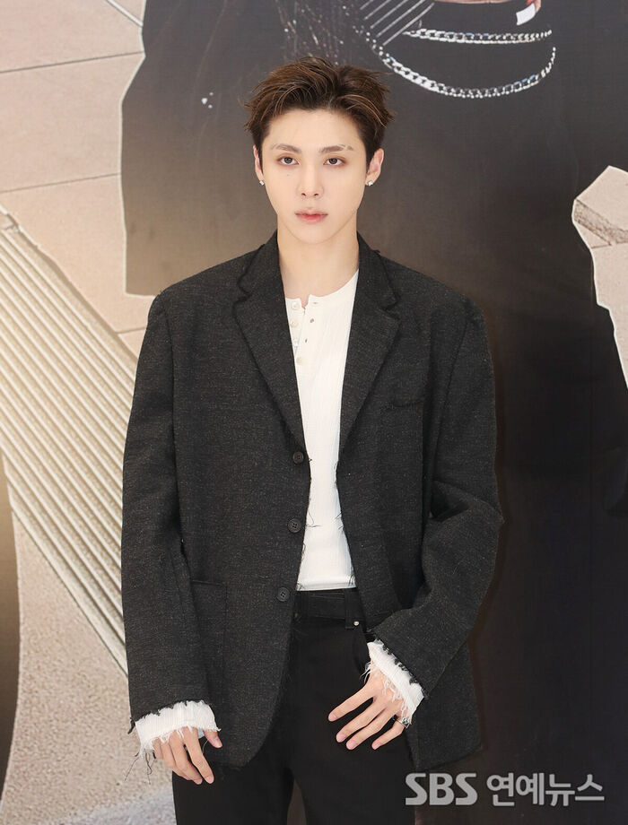 ALLDAY PROJECT's WOOCHAN Captivates With a Chic Gaze at New Album 'CRASH' Pop-Up Event
