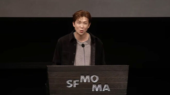 BTS RM Takes the Stage as SFMOMA Curator: "Whenever I Feel Lost, I Lean on Art"