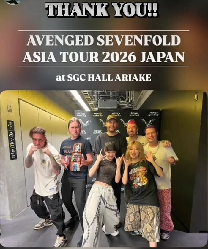 Avenged Sevenfold (Photo=Getty Images Korea)