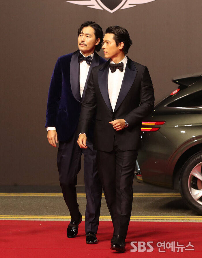 Hyun Bin and Jung Woo-sung (Photo = Getty Images Korea)