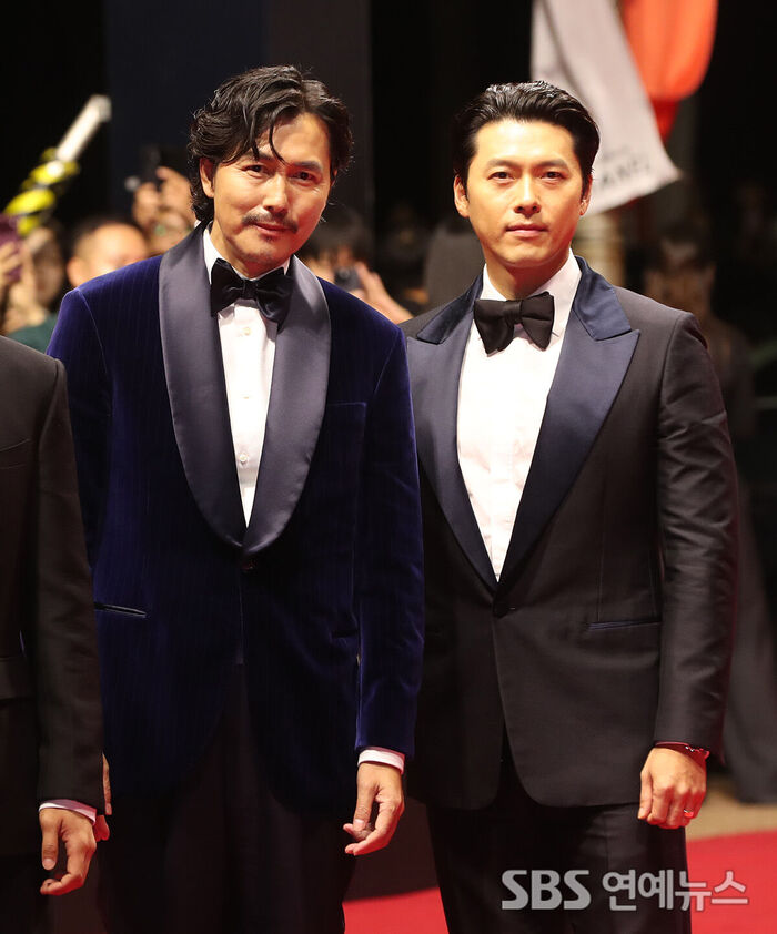 Hyun Bin and Jung Woo-sung (Photo=Getty Images Korea)