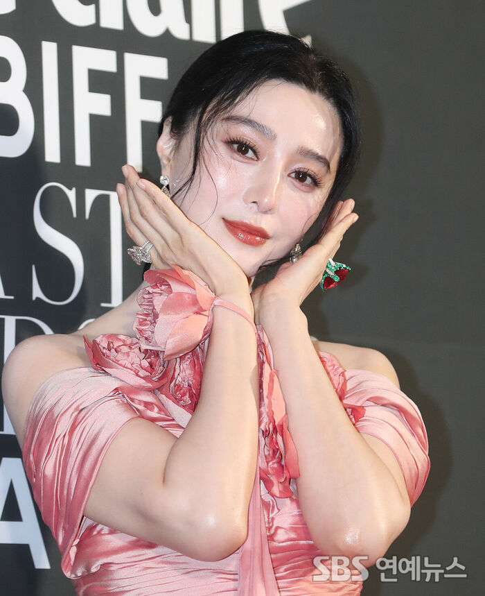 Fan Bingbing Dazzles in Pink at the 2026 Asia Star Awards in Busan