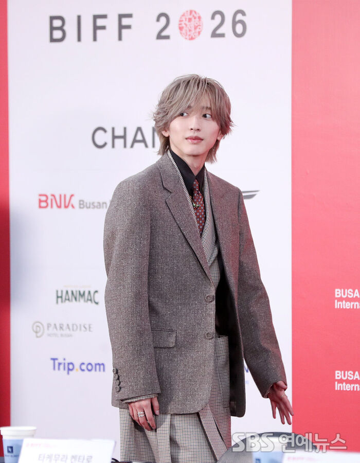 Michieda Shunsuke at BIFF: Korean Fans' Affectionate Nickname Is 'Michigetta Shunsuke'