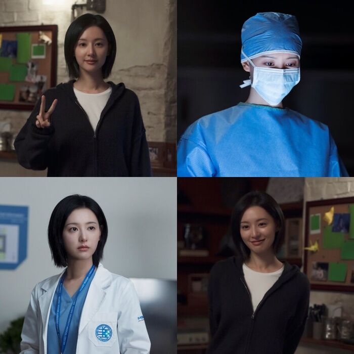 "Flashing V-Signs During Breaks" Kim Ji-won Captivates Fans with Dual Charms in 'Doctor X: Mafia in White'