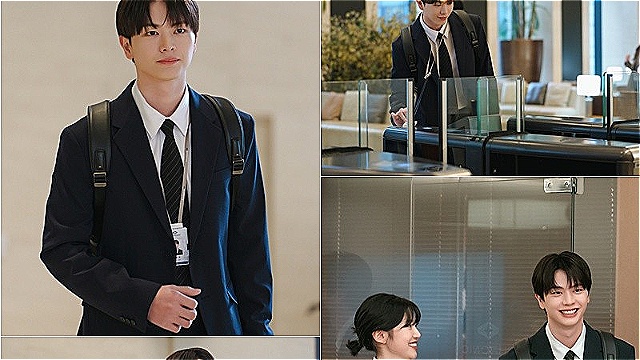 "이런 인턴이면 출근할 맛 난다"&hellip;'나인 투 식스' 육성재, 첫 출근 스틸 공개